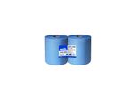 Putztuch Profix Durex Plus L380Xb360Ca.Mm Blau 3-Lagig,Perforiert 500 Tü./Rl. ; Temca (025448-01)