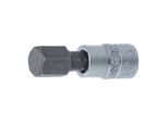 BGS Bit-Einsatz Antrieb Innenvierkant 6,3 Mm (1/4") Innensechskant 10 Mm ; BGS Technic (2161-10)