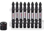 Set Di Bit A Doppia Lama Bosch Impact Control, 9 Pezzi, PH2-PZ2, 65 Mm, 2608522334