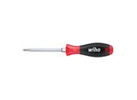 Wiha Schraubendreher Softfinish® Phillips Mit Sechskantklinge Und Sechskantansatz PH1 X 80 Mm (00764)