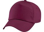 Berretto Da Baseball Beechfield Unisex Junior Originale Tinta Unita RW217 (Taglia Unica) (Borgogna)