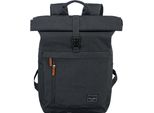 Travelite Zaino Per Il Tempo Libero Zaino Con Scomparto Per Laptop Basic Rollup Backpack 35L Anthracite Grigio