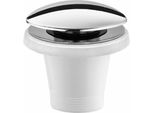 Accessori Polysan - Set Di Scarico Per Vasche Da Bagno Senza Troppopieno, Click-Clack, Cromo 71704