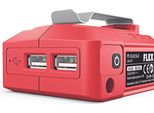 Adattatore Caricabatterie Flex Ps 10,8/18,0 Pacchi Batteria 18,0 / 10,8 V Caricatore Usb