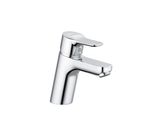 Kludi Pure&Easy Mitigeur Monocommandé Pour Lavabo, Hauteur De Bec 70Mm, Sans Garniture D'éCoulement, Chrome, 370280565, 370280565