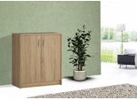 Cassettiera In Rovere Sonoma 74Cm