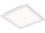 Briloner Pannello Led Semplice, Luce Bianca Neutra, Bianco, 29,5 X 29,5 X 5,5 Cm