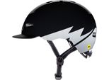 93 Nutcase Fahrradhelm Street Mips Gloss Reflective, Darth Lightnin