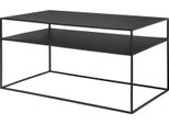 Tavolo Da Salotto Blomus Fera Nero, Tavolo, Tavolo Da Salotto, Acciaio Verniciato A Polvere, Nero, 90 X 50 Cm, 66007