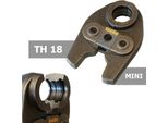 Pinze Di Pressatura Rems Mini Th 18 Con 2 Ganasce Di Pressatura Monoblocco Girevoli