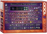 Eurographics Puzzle Illustrato Della Tavola Periodica Degli Elementi 1000 Pezzi