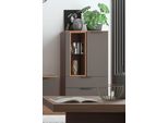 Credenza Armadio Credenza 76Cm Noce Antracite