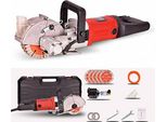 Topchances 220V Scanalatrice Industriale Per Pareti 4000W Fresa Per Calcestruzzo Scanalatrice A 360° Per Mattoni, Calcestruzzo, Granito, Marmo