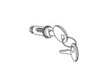Kit Serratura Per Bauletto Moto Shad SH48/59