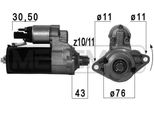 Era 220698A Motorino Di Avviamento 2 Kw Per Vw Golf Iv Hatchback (1J1) 12 V