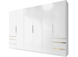 Armadio Level Armadio Da Camera 300X58X216Cm 6 Ante Bianco 6 Ante (18785)