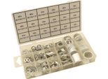 Set Di Anelli Di Tenuta In Alluminio 450 Pezzi / 18 Misure / Tappi Di Scarico Olio / Anelli In Alluminio
