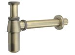 Sapho Siphons - Sifone Per Lavabo Retro 1 1/4, Scarico 35 Mm, Bronzo 9696