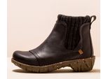 El Naturalista Stivale Allacciato NE23 Natural Grain Black/ Yggdrasil Colore Nero
