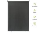 Vingo Tenda Da Sole Verticale Tenda Da Sole Verticale Protezione Solare Ombreggiatura Tenda A Rullo Impermeabile Per Balcone, Terrazza, Giardino, Antracite, 140 X 240 Cm