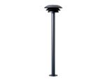 Lampada Da Terra Sentiero Da Giardino DL20 Nero/Acciaio Inox Dyberg Larsen