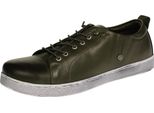 Andrea Conti 0348736042 - Scarpe Da Ginnastica Da Donna - Oliva, Taglia:38 Eu