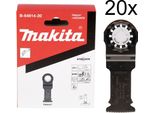 Lama Makita Per Taglio A Tuffo TMA047 (20 Pezzi) Multiutensile Starlock Per Legno E Metallo B-64814-20