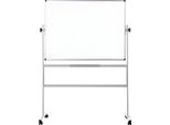 Bi-Office Lavagna Bianca Per Ufficio Dimensioni Della Superficie: 150 X 120 Cm (L X A) Lavagna Non Magnetica Scrivibile Su Entrambi I Lati Laccata Bianca