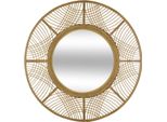 Spiegel "Ina"" - Bambus D 70 Cm - Atmosphera Interior Designer"