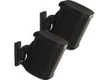 Supporto Da Parete Sanus Per Sonos One Sl Play:1 Play:3 Paio Nero