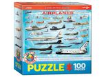 Eurographics Puzzle Aereo 100 Pezzi