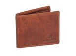 Mustang Pelle Portafoglio Udine Leather Wallet Side Opening Cognac Marrone