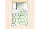 Set Copripiumino Abakuhaus Per Letti Singoli, Palloncini Aerostatici Cartoon, Antiacaro, Adatto A Chi Soffre Di Allergie, Con Federa, 135 Cm X 200 Cm - 80 X 80 Cm, Multicolore