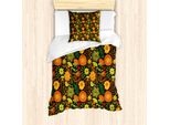 Set Copripiumino Abakuhaus Per Letti Singoli, Ricchi Motivi Floreali E Uccellini, Antiacaro, Adatto A Chi Soffre Di Allergie, Con Federa, 135 Cm X 200 Cm - 80 X 80 Cm, Multicolore