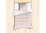 Abakuhaus Set Copripiumino Orientale Per Letti Singoli, Fiori Vintage, Antiacaro, Adatto A Chi Soffre Di Allergie, Con Federa, 135 Cm X 200 Cm - 80 X 80 Cm, Multicolore