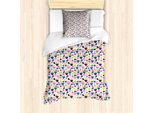 Abakuhaus Set Copripiumino Per Letti Singoli, Animali Domestici Colorati E Allegri, Antiacaro, Adatto A Chi Soffre Di Allergie, Con Federa, 135 Cm X 200 Cm - 80 X 80 Cm, Multicolore