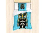 Abakuhaus Set Copripiumino Per Letto Singolo ZuckerschäDel, Tote Volk Penguin, Antiacaro, Adatto A Chi Soffre Di Allergie, Con Federa, 135 Cm X 200 Cm - 80 X 80 Cm, Multicolore