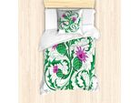 Abakuhaus Set Copripiumino Per Letti Singoli, Motivo Ornamentale Celtico, Antiacaro, Adatto A Chi Soffre Di Allergie, Con Federa, 135 Cm X 200 Cm - 80 X 80 Cm, Multicolore