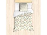 Set Copripiumino Abakuhaus Per Letti Singoli, Forme Stellate Colorate A Pois, Antiacaro, Adatto A Chi Soffre Di Allergie, Con Federa, 135 Cm X 200 Cm - 80 X 80 Cm, Multicolore