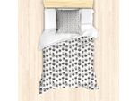 Abakuhaus Set Copripiumino Per Lettini Singoli, Animali In Costume, Antiacaro, Adatto A Chi Soffre Di Allergie, Con Federa, 135 Cm X 200 Cm - 80 X 80 Cm, Multicolore