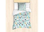 Abakuhaus Set Copripiumino Per Letto Singolo, Spring Season-Natur-Kunst, Antiacaro, Adatto A Chi Soffre Di Allergie, Con Federa, 135 Cm X 200 Cm - 80 X 80 Cm, Multicolore
