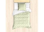 Abakuhaus Set Copripiumino Per Letto Singolo Con Motivo Margherite, Coccinelle Realistiche Da Giardino, Antiacaro E Anallergico, Con Federa, 135 Cm X 200 Cm - 80 X 80 Cm, Multicolore
