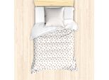 Abakuhaus Set Copripiumino Per Letto Singolo, Motivo Astratto Autunnale, Antiacaro, Adatto A Chi Soffre Di Allergie, Con Federa, 135 Cm X 200 Cm - 80 X 80 Cm, Multicolore