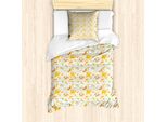 Set Copripiumino Abakuhaus Safari Per Letti Singoli, Animali Felici, Antiacaro, Adatto A Chi Soffre Di Allergie, Con Federa, 135 Cm X 200 Cm - 80 X 80 Cm, Multicolore