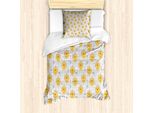 Set Copripiumino Abakuhaus Per Letti Singoli, Little Lion Cartoon, Antiacaro, Adatto A Chi Soffre Di Allergie, Con Federa, 135 Cm X 200 Cm - 80 X 80 Cm, Multicolore