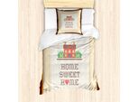 Abakuhaus Set Copripiumino Per Letto Singolo, Handwerk Haus, Antiacaro, Adatto A Chi Soffre Di Allergie, Con Federa, 135 Cm X 200 Cm - 80 X 80 Cm, Multicolore
