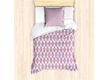 Set Copripiumino Abakuhaus Ikat Per Letti Singoli, Classici Toni Pastello Boho, Antiacaro, Adatto A Chi Soffre Di Allergie, Con Federa, 135 Cm X 200 Cm - 80 X 80 Cm, Multicolore