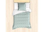 Abakuhaus Set Copripiumino Arancione E Blu Per Letti Singoli, Herringbone Sketchy, Antiacaro, Adatto A Chi Soffre Di Allergie, Con Federa, 135 Cm X 200 Cm - 80 X 80 Cm, Arancione Bruciato E Azzurro Pallido