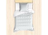 Abakuhaus Set Copripiumino Grigio Chevron Per Letti Singoli, Stile Moderno Grafico, Antiacaro, Adatto A Chi Soffre Di Allergie, Con Federa, 135 Cm X 200 Cm - 80 X 80 Cm, Grigio Chiaro Grigio Scuro