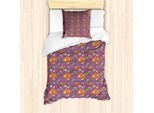 Abakuhaus Set Copripiumino Per Letti Singoli, Mare Astratto Colorato, Antiacaro, Adatto A Chi Soffre Di Allergie, Con Federa, 135 Cm X 200 Cm - 80 X 80 Cm, Multicolore